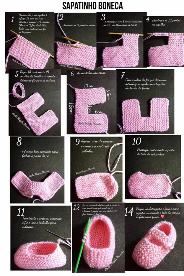 Туфельки для куклы крючком. Амигуруми схемы и описания. Автор: @kseniya_igrushki | биржевые-записки.рф